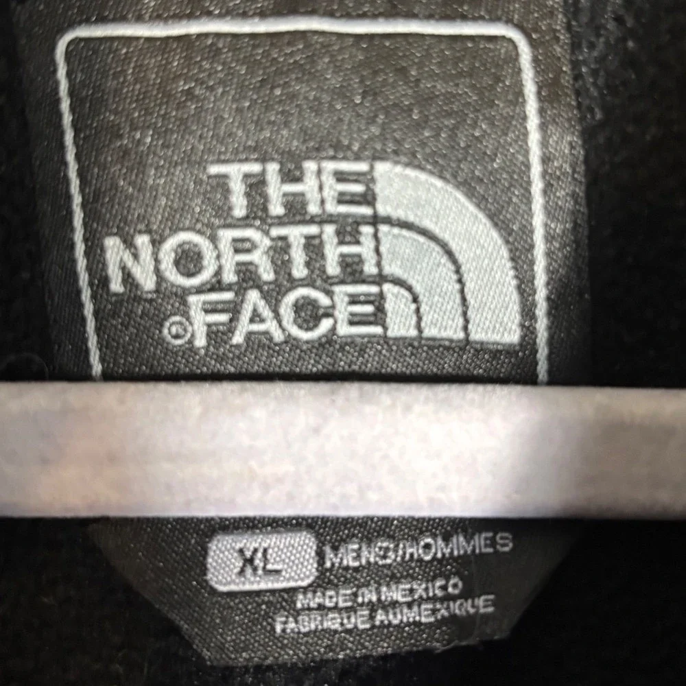 The North Face Denali Polartec Fleece Full Zip Jacket Black Men's‎ Size XL